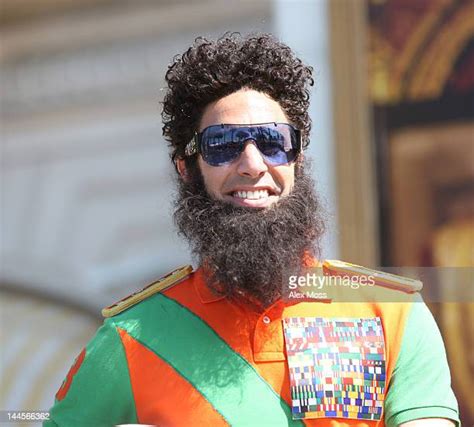 The Dictator Sacha Baron Cohen Cannes Sighting 65th Annual Cannes Film