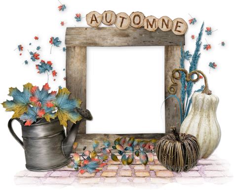 Automne Cadre Photo Png Marco Otoño Autumn Frame