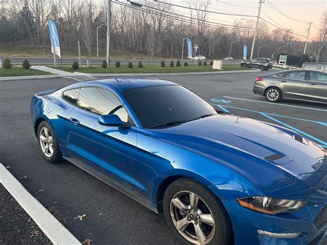 Got 5 Tint And Blacked Out Rims What Yall Think😍 Rmustang