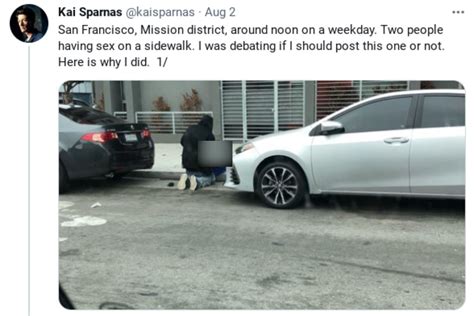 Sodom And Gomorrah People Having Sex In San Fran Street Go Viral But