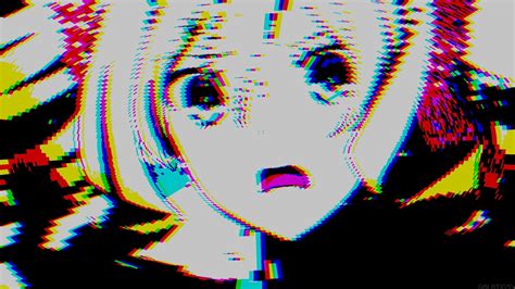 Glitch Anime Wallpapers Top Free Glitch Anime Backgrounds