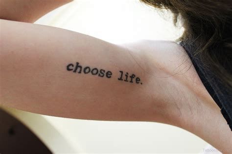 Choose Life Tattoo Designs Tattoo Pictures
