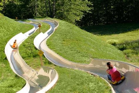 Alpine Slide Looks Awesome Summer Fun And Mountain Activities Crystal