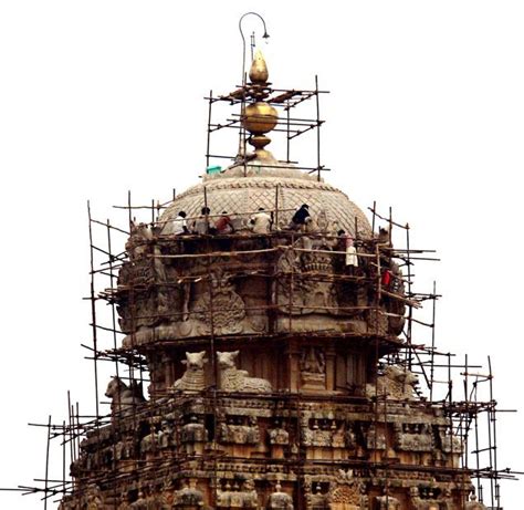 The Myth Of 80 Ton Cupola Atop The 1000 Year Old Big Temple Tower