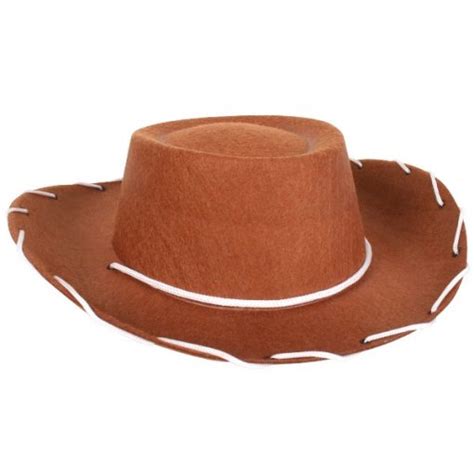 Cowboy Hat Child Brown Perfect To Complete Cowboy Costume