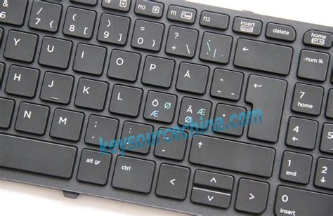 Backlit Hp Probook 470 G0 470 G1 470 G2 Nordic Keyboard Swe Fin