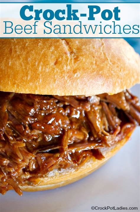 Best roast cuts for the crock pot. Crock-Pot Beef Sandwiches - Crock-Pot Ladies