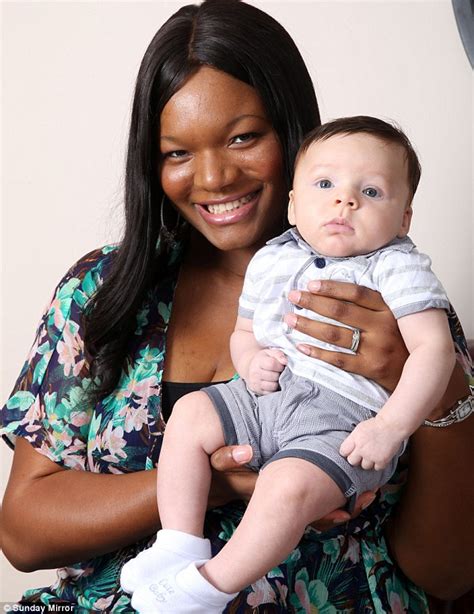 The Colour Of His Skin Is Of No Concern The Black Mother Who Gave Birth To A White Baby