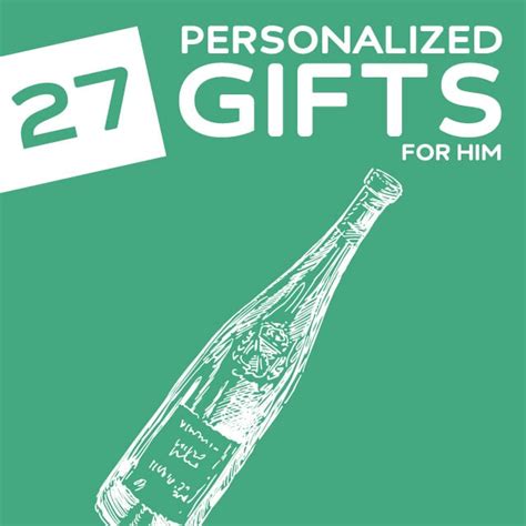 Unique personalised gifts for him. 27 Thoughtful Personalized Gifts for Him | Dodo Burd