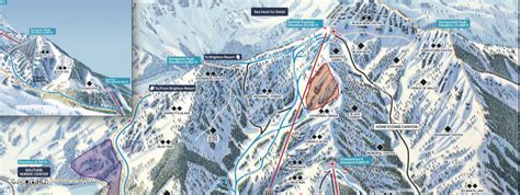 Solitude Trail Map Piste Map Panoramic Mountain Map