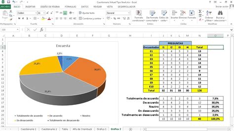 C Mo Crear Un Cuestionario Tipo Escala De Likert Con Excel Para Encuestas Virtuales Video De
