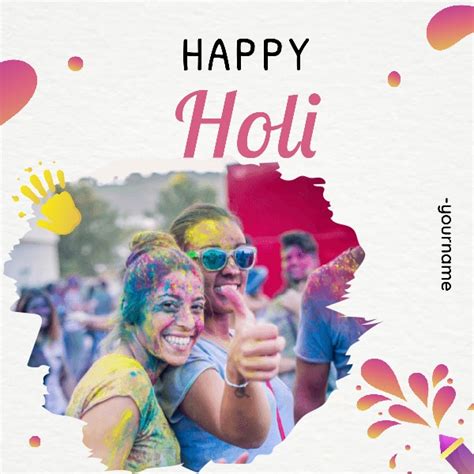 Online Customizable Happy Holi Templates Lightx