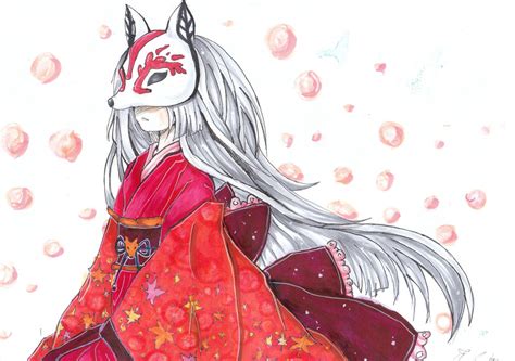 Kitsune Mask By Amnesianightmare On Deviantart