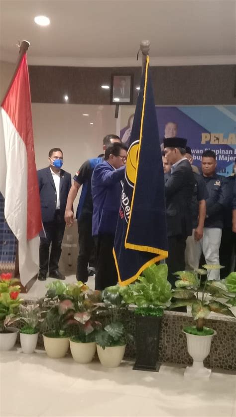 Anwar Adnan Saleh Sudah Melantik 4 Ketua DPD Nasdem Se Sulawesi Barat
