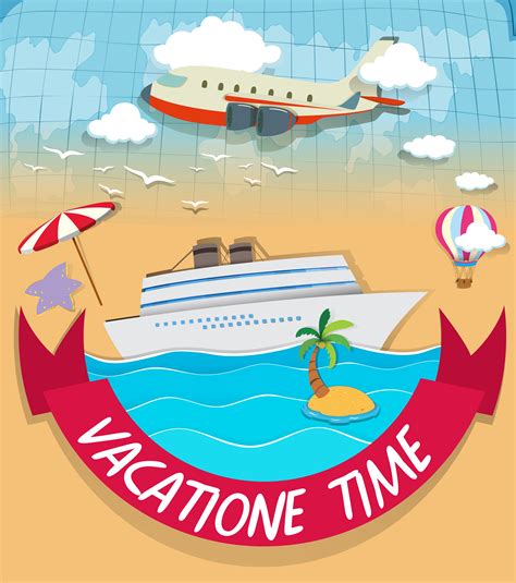 Logo Design With Vacation Theme 413921 Vector Art At Vecteezy