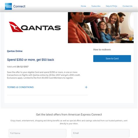 Earn credit card frequent flyer points and rewards with a qantas credit card from american express that contribute towards flight tickets and more. AmEx Statement Credit: Spend $350 at Qantas Online, Get $50 Back - OzBargain