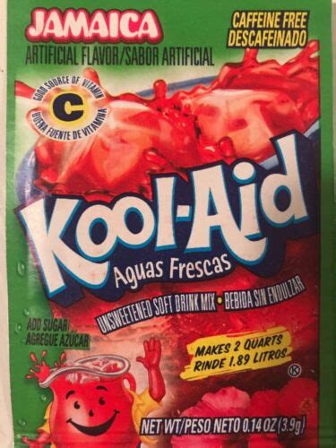 12 Rare Kool Aid Drink Mix Jamaica Combined Shipping Available Aguas