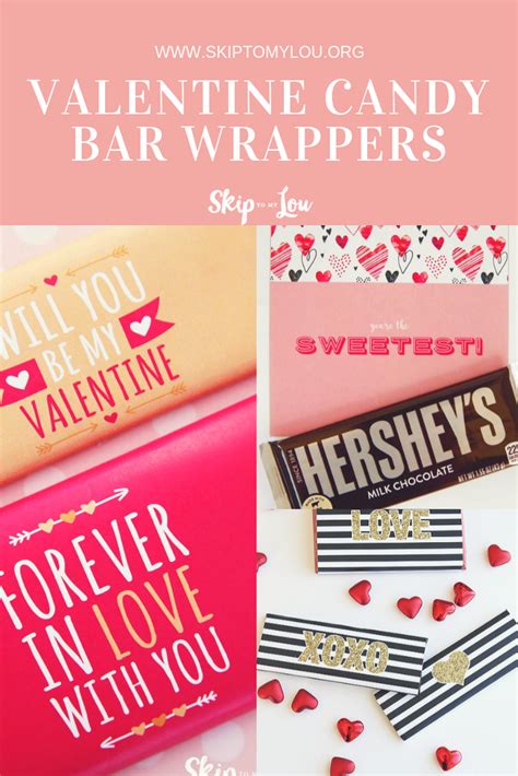 Free Printable Valentine Candy Bar Wrappers Bdanext