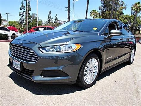 Here are the ratings for the 2015 ford fusion hybrid. 2015 Ford Fusion Hybrid S S 4dr Sedan for Sale in El Cajon ...