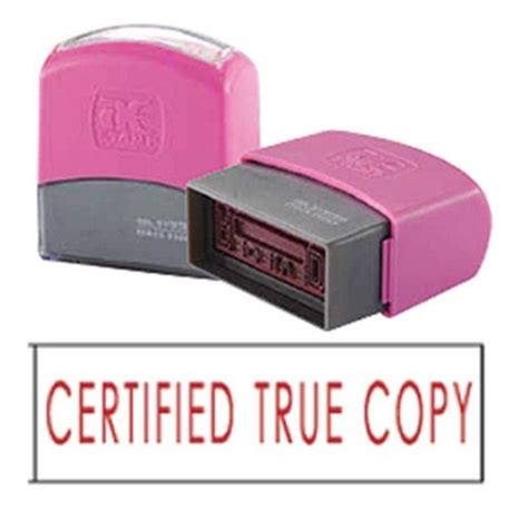Ae Flash Stamp Certified True Copy