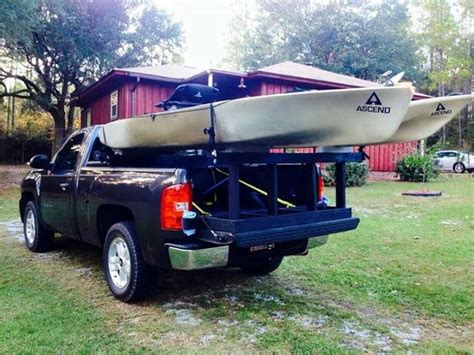 If you want a good quality diy kayak rack, then you should definitely follow this guide. NY NC: Organizer Build canoe truck rack