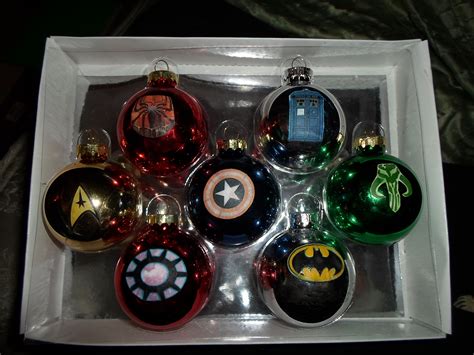 Geeky Christmas Ornaments Cool Things To Make Christmas Ornaments