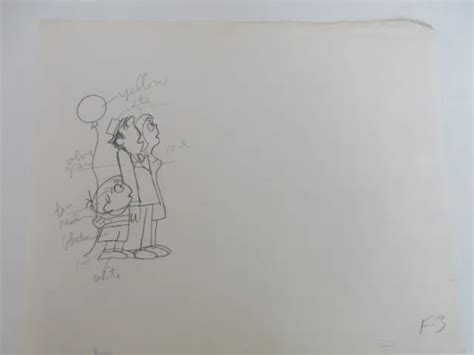 Billy Jo Jive Original Animation Drawing Sesame Street F 3 3999 Picclick
