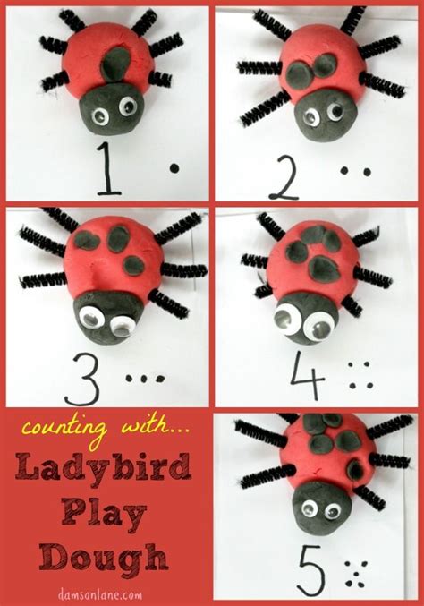 Play Dough Ladybirds Ladybird Playdough Activities What The