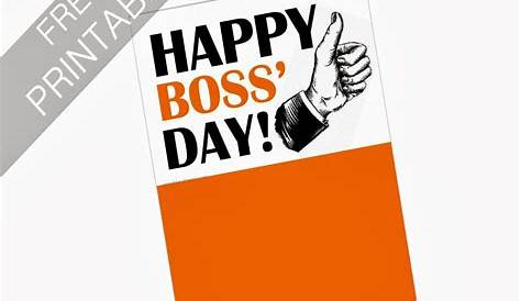 55+ Latest Boss Day Wish Pictures And Photos - Free Printable Boss's
