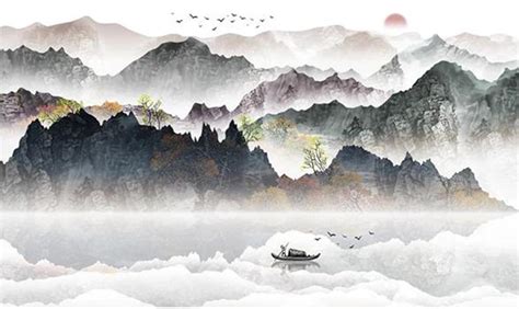 17 Chinese Mountain Painting Wallpapers