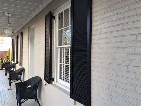 Lucky for me (and my wife), most primitive style furniture and decorations look really rustic. Wood Louver Shutters - Project Pictures | Architectural Depot