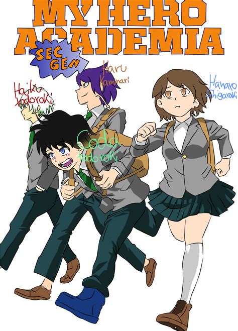 Bnha Second Generation Cover 1 By Kait0puff1 On Deviantart