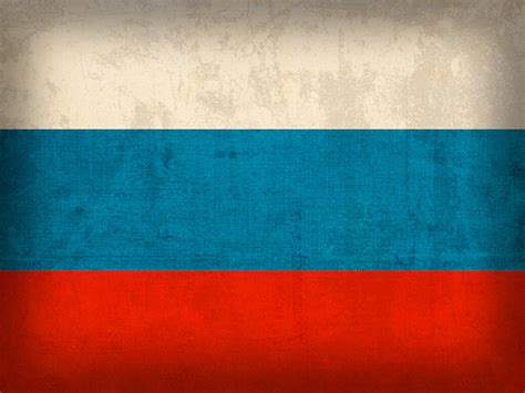 Russia Flag Vintage Distressed Finish Mixed Media By Design Turnpike
