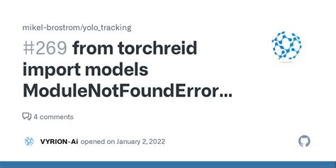 From Torchreid Import Models Modulenotfounderror No Module Named Torchreid Issue