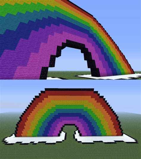 Minecraft Rainbows By Capersaurus On Deviantart