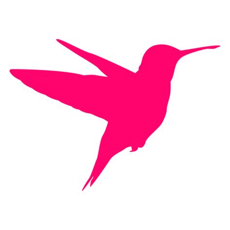Flying Hummingbird Silhouette Transparent Png And Svg Vector File