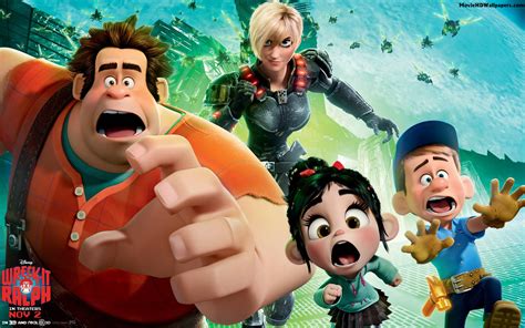 Share this movie with your friends Wreck-It Ralph (2012) | Movie HD Wallpapers