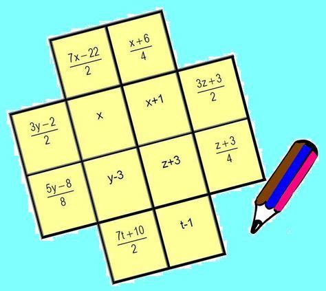 Saca todos tus juegos de mesa del lugar del sótano en el que están almacenados. Ecuaciones de primer grado | Juegos y matemáticas | Ecuaciones, Juegos matematicos secundaria ...