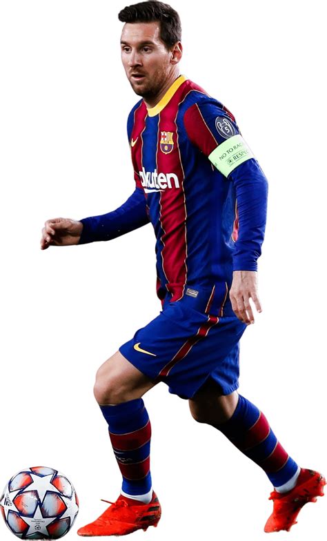 Lionel Messi Football Render 54508 Footyrenders Gambaran