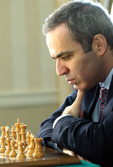 Chess Champion Garry Kasparov Nuvo