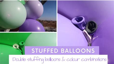 Double Stuffed Balloons Youtube