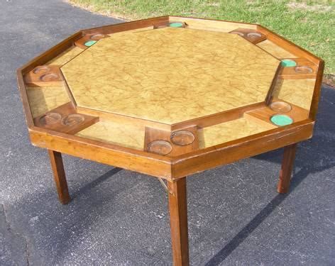 There's nothing worse than sitting for hours on uncomfortable chairs or benches, so investing in party chairs will give your guests the comfort they deserve, and. Vintage Oak Octagon Poker, Game, Card Table by Fischer for ...