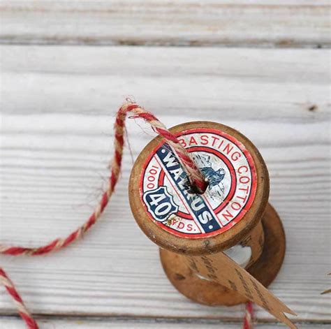 How To Make A Vintage Wooden Thread Spool Ornament
