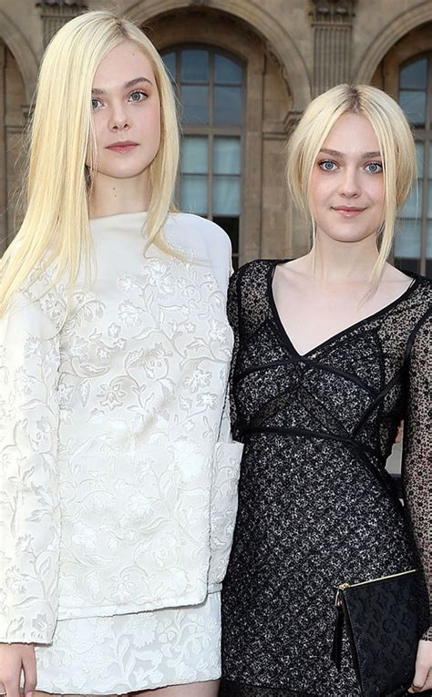 Dakota And Elle Fanning From Celebrity Siblings E News