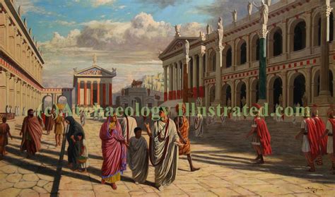 Roman Forum 1st Century Ad Biblical Illustration By Bal Flickr