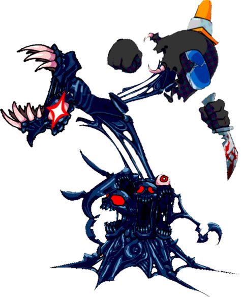 Made Fanmade Scrapped Parasite Black Poses Fandom