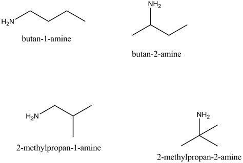 Com A Formula Molecular C4h11n