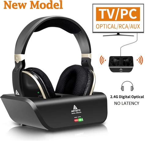 Wireless Headphones For Tv With Optical Monodeal Digital Stereo Over