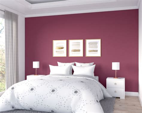 The bedroom is our most privacy space, where most of the activity when at home is spent here. 10 Beautiful Burgundy Accent Wall Ideas for Bedroom and ...