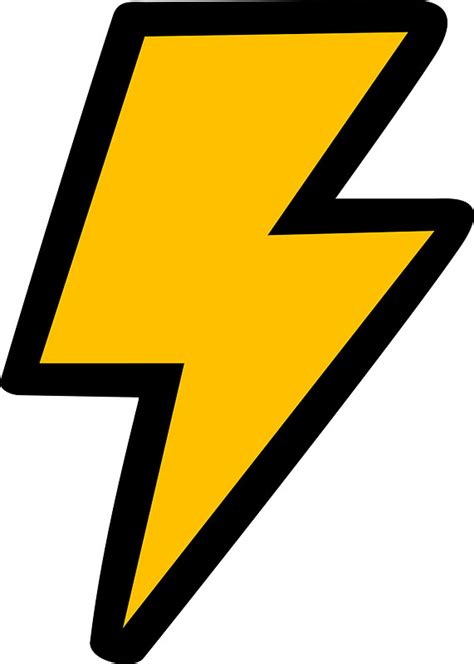 Lightning Bolt  Free Download On Clipartmag